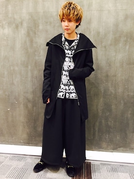 「GGD（ジージーディー）のアイテム（パンツ）」を使った、GGDedition浜松店さん（メンズ・173cm）の春コーディネート