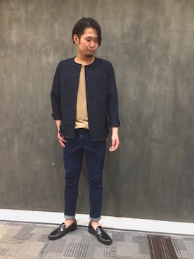 「グランドグローバル」｜GGDedition浜松店さん（メンズ・173cm）の秋コーディネート