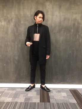 「GGD（ジージーディー）のアイテム（パンツ）」を使った、GGDedition浜松店さん（メンズ・182cm）の秋コーディネート
