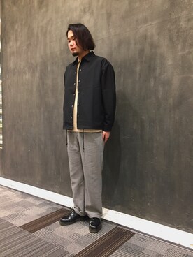 「GGD（ジージーディー）のアイテム（ジャケット/アウター）」を使った、GGDedition浜松店さん（メンズ・182cm）の春コーディネート