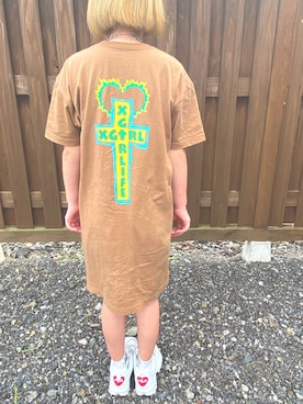 「アイテム（ワンピース/ドレス）」を使った、みゆさん（レディース・153cm・10代）の夏コーディネート