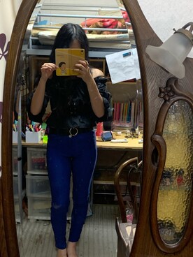 「夢展望（ユメテンボウ）のアイテム」を使った、めいぷるさん（レディース・166cm）の夏コーディネート