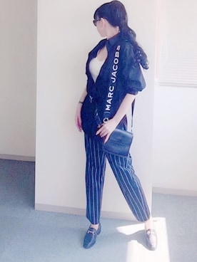 銀猫さん（レディース・168cm）の春コーディネート