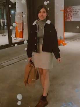 Gさん（レディース・158cm）の冬コーディネート