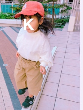 suUuさん（キッズ・100cm）の秋コーディネート