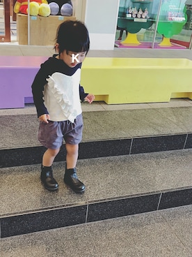 suUuさん（キッズ・100cm）の秋コーディネート