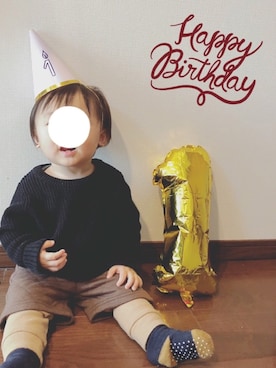 suUuさん（キッズ・80cm）の冬コーディネート