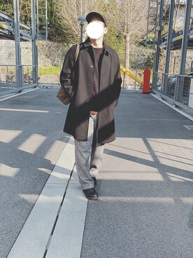 suUuさん（メンズ・180cm）の冬コーディネート