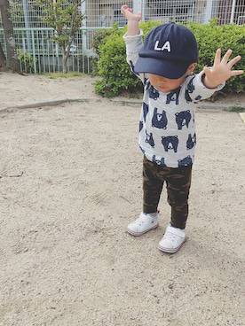 suUuさん（キッズ・80cm）の春コーディネート