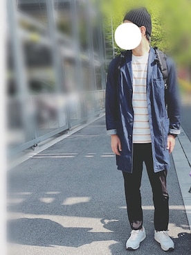 suUuさん（メンズ・180cm）の春コーディネート