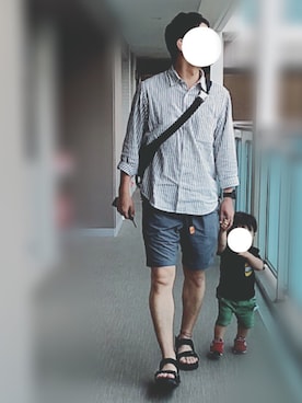 suUuさん（メンズ・180cm）の夏コーディネート