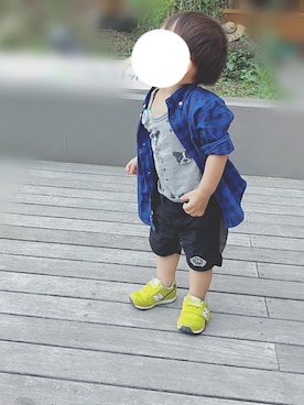 suUuさん（キッズ・74cm）の夏コーディネート