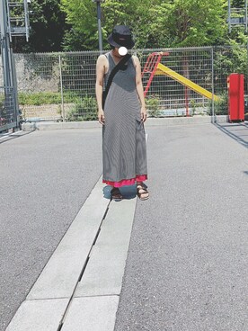 suUuさん（レディース・165cm）の夏コーディネート