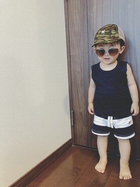 suUuさん（キッズ・80cm）の夏コーディネート