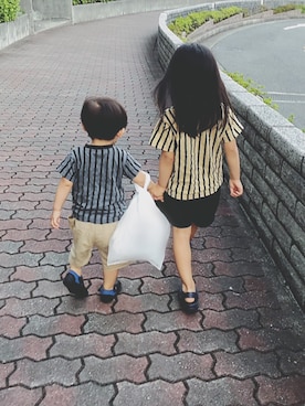 suUuさん（キッズ・100cm）の秋コーディネート