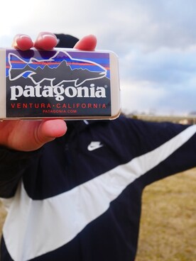 Patagonia パタゴニア のステッカー テープ ブルー系 を使ったコーディネート一覧 Wear