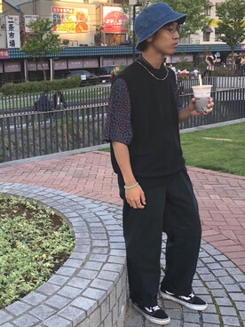 まるちゃんさん（メンズ・170cm）の夏コーディネート