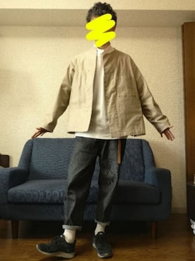 「LAMOND.（ラモンド）のアイテム（ジャケット/アウター）」を使った、aiyさん（メンズ・173cm）の秋コーディネート