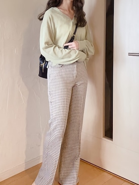 jumelle(ジュメロ)の「チェックパンツ(スラックス)」 - WEAR