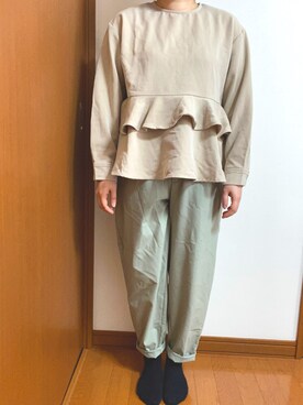 La Gemme ラジェム の ティアードフリルプルオーバーブラウス シャツ ブラウス Wear