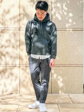 「AER」｜TAKA‐Cさん（メンズ・175cm）の秋コーディネート