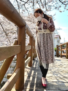 「i.rina」｜Mariさん（レディース・152cm）の春コーディネート
