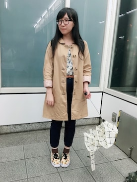 shinaさん（レディース・157cm）の春コーディネート