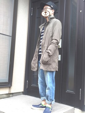 Gu ジーユー のモッズコートを使った人気ファッションコーディネート 地域 日本 鹿児島県 Wear