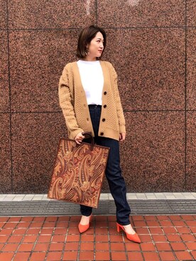 Yoshida.aさん（レディース・159cm）の秋コーディネート