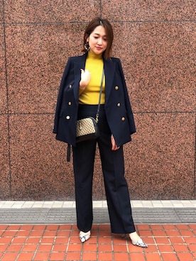 【1度着用のみ美品】 ユナイテッドアローズ UWSC ダブルブレザー ジャケット UNITED ARROWS（ユナイテッドアローズ）の「UWSC ダブル ブレザー