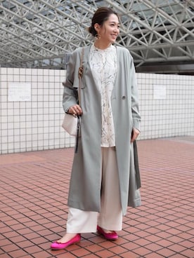 Yoshida.aさん（レディース・159cm）の冬コーディネート