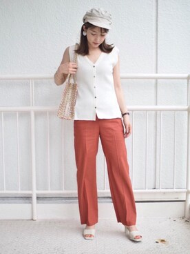 Yoshida.aさん(レディース・159cm)の夏コーディネート