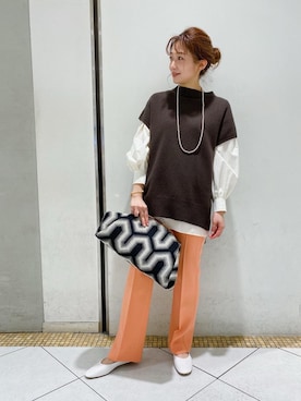 Yoshida.aさん（レディース・159cm）の冬コーディネート