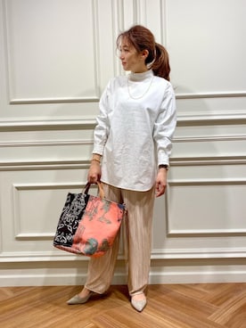 Yoshida.aさん（レディース・159cm）の冬コーディネート