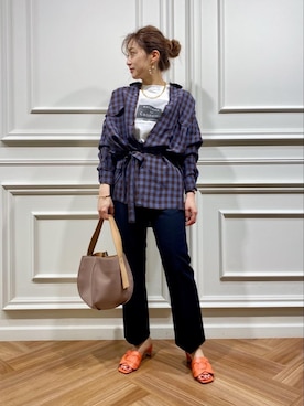 Yoshida.aさん（レディース・159cm）の冬コーディネート