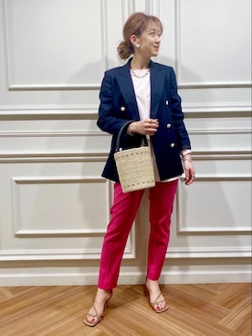 Yoshida.aさん（レディース・159cm）の春コーディネート