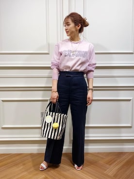 Yoshida.aさん（レディース・159cm）の春コーディネート