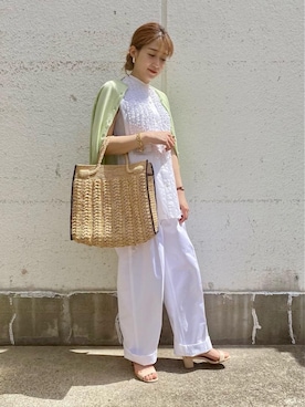 Yoshida.aさん（レディース・159cm）の春コーディネート