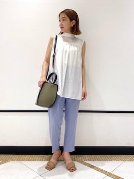 Yoshida.aさん（レディース・159cm）の夏コーディネート