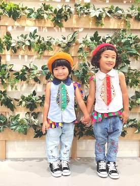 ちけぱるさん(キッズ・100cm)の秋コーディネート