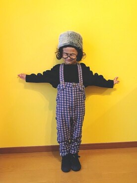 ちけぱるさん（キッズ・100cm）の秋コーディネート