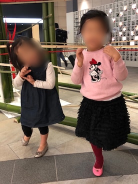 「DOLCE&GABBANA（ドルチェアンドガッバーナ）のアイテム」を使った、khkeさん（キッズ・110cm）の冬コーディネート