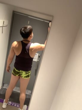 「筋トレ」｜ryoko.5360さん（メンズ・180cm）の秋コーディネート