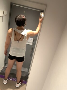 「筋トレ」｜ryoko.5360さん（メンズ・180cm）の秋コーディネート