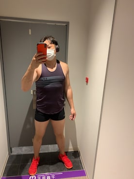 「筋トレ」｜ryoko.5360さん（メンズ・180cm）の秋コーディネート