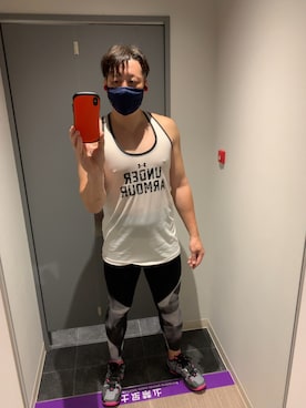 「FOREVER 21（フォーエバー トゥエンティーワン）のアイテム（スニーカー）」を使った、ryoko.5360さん（メンズ・180cm）の秋コーディネート