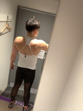 「筋トレ」｜ryoko.5360さん（メンズ・180cm）の秋コーディネート