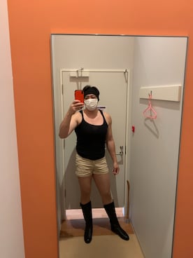 「BCBG（ビーシービージー）のアイテム」を使った、ryoko.5360さん（メンズ・180cm）の秋コーディネート