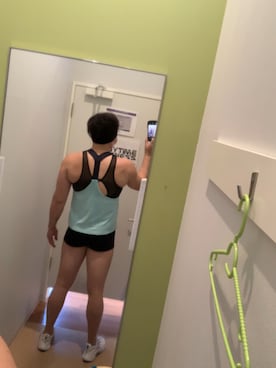 「筋トレ」｜ryoko.5360さん（メンズ・180cm）の秋コーディネート