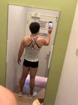 「筋トレ」｜ryoko.5360さん（メンズ・180cm）の秋コーディネート